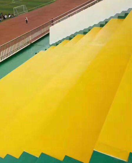 雅安球场台阶翻新修补改造